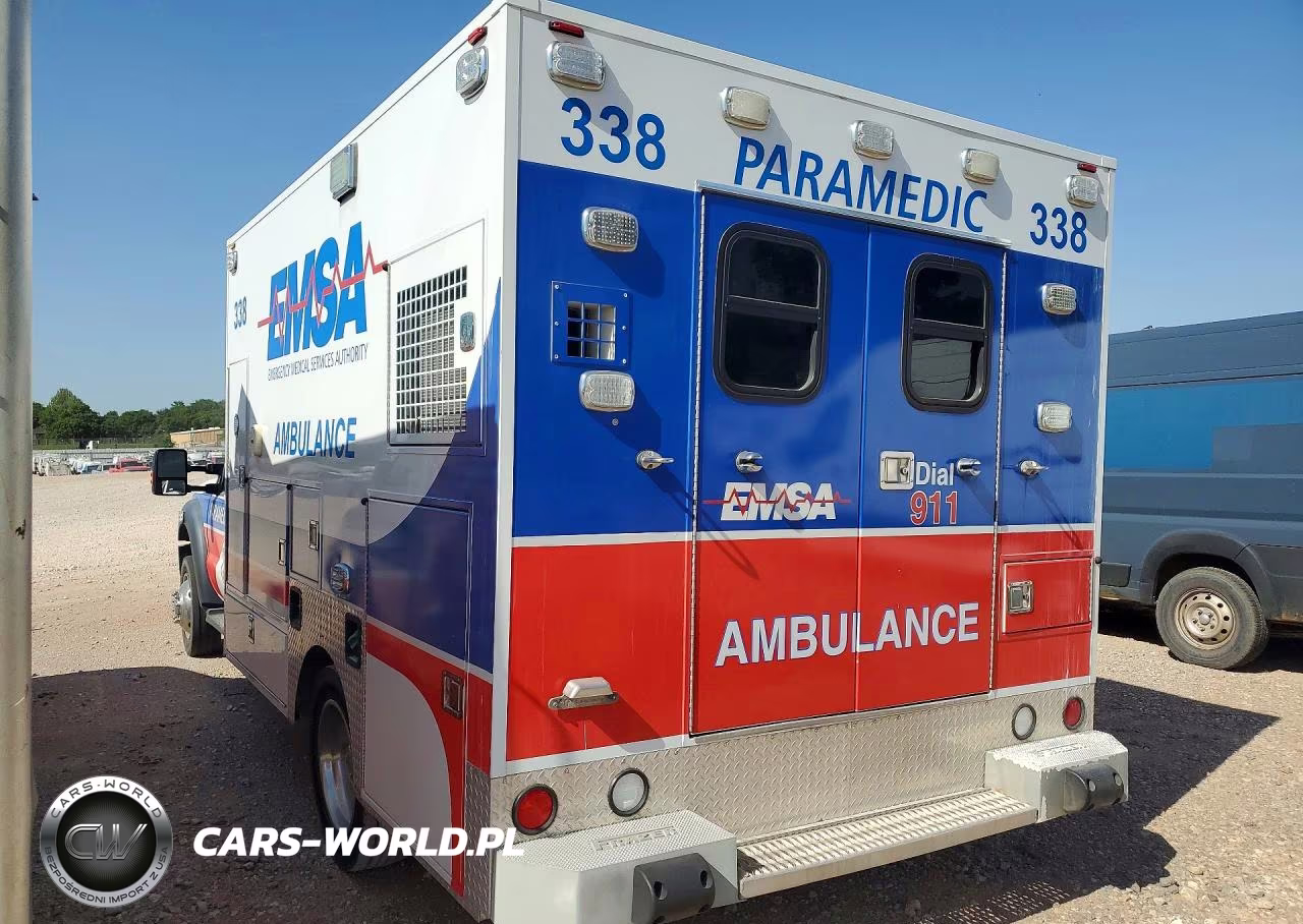 2016 Ford F450 Sd Ambulance VIN:1FD0X4GT9GEC72719 - 2