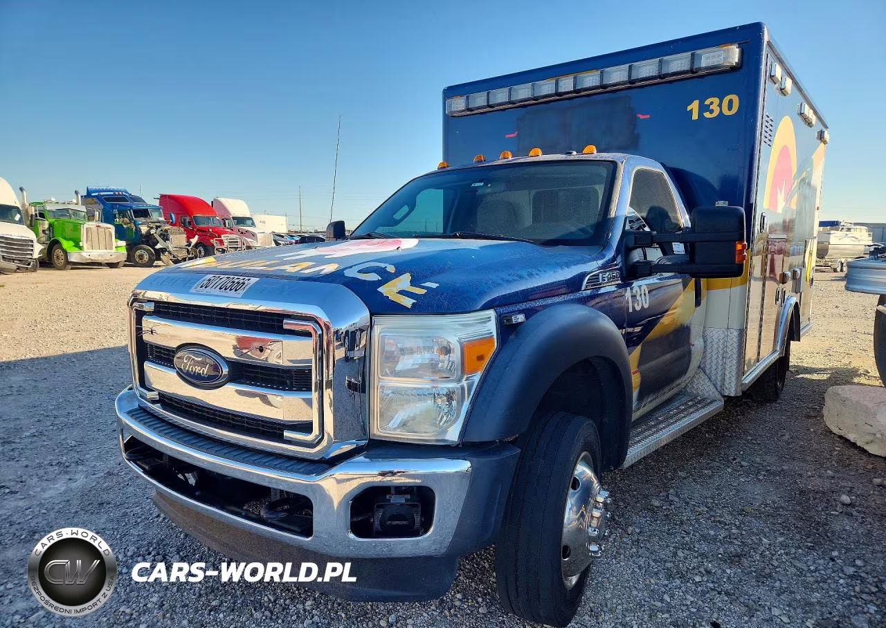 2016 Ford F450 Sd Ambulance