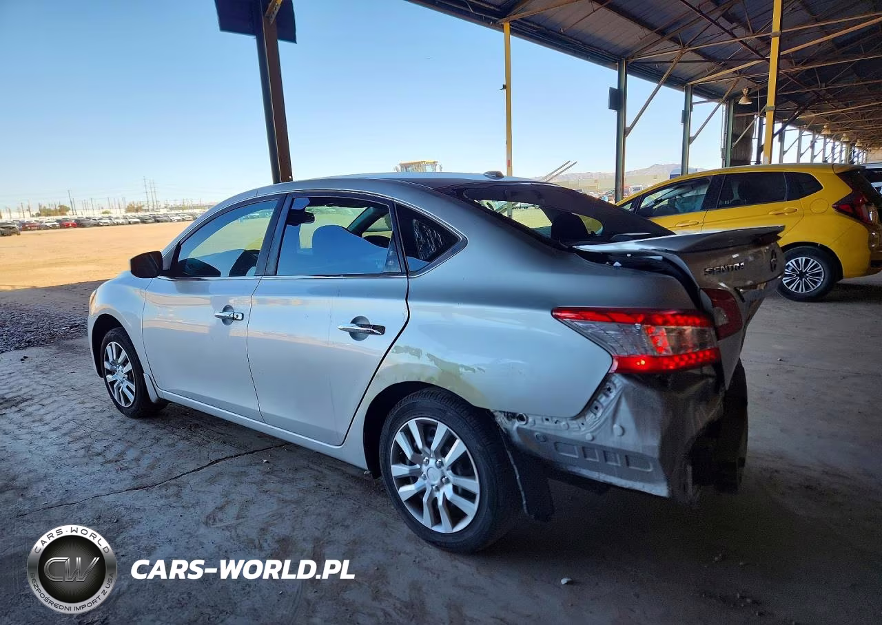 2015 Niss Sentra S VIN:3N1AB7APXFL680264 - 2