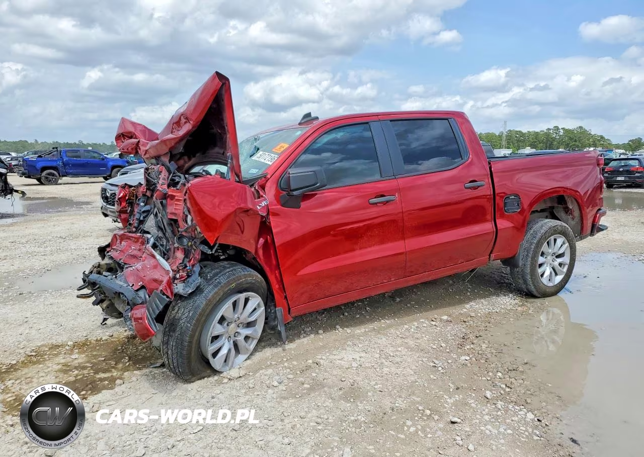 2021 Chevrolet Silverado C1500 Custom VIN:3GCPWBEK0MG210800 - 1