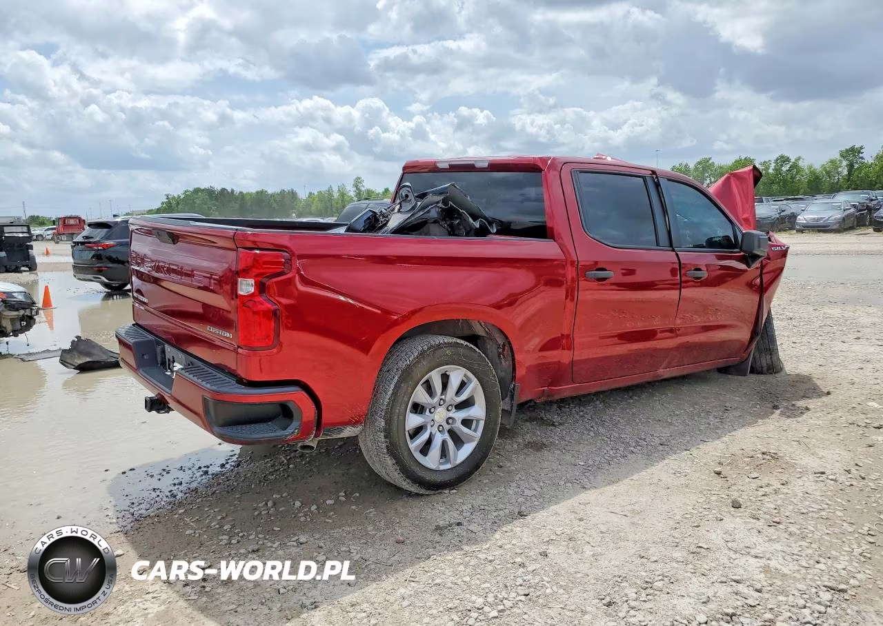 2021 Chevrolet Silverado C1500 Custom VIN:3GCPWBEK0MG210800 - 3