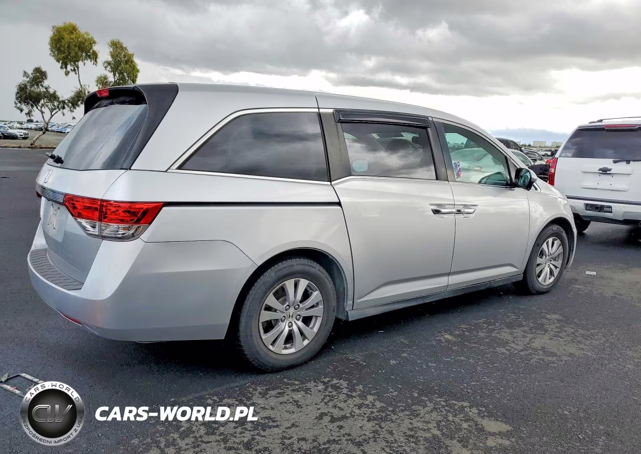 2015 Honda Odyssey Exl VIN:5FNRL5H64FB077467 - 3