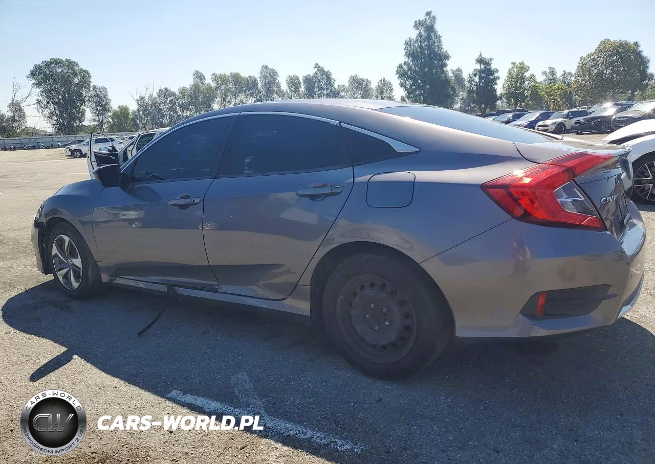2020 Honda Civic Lx VIN:2HGFC2F66LH590389 - 2