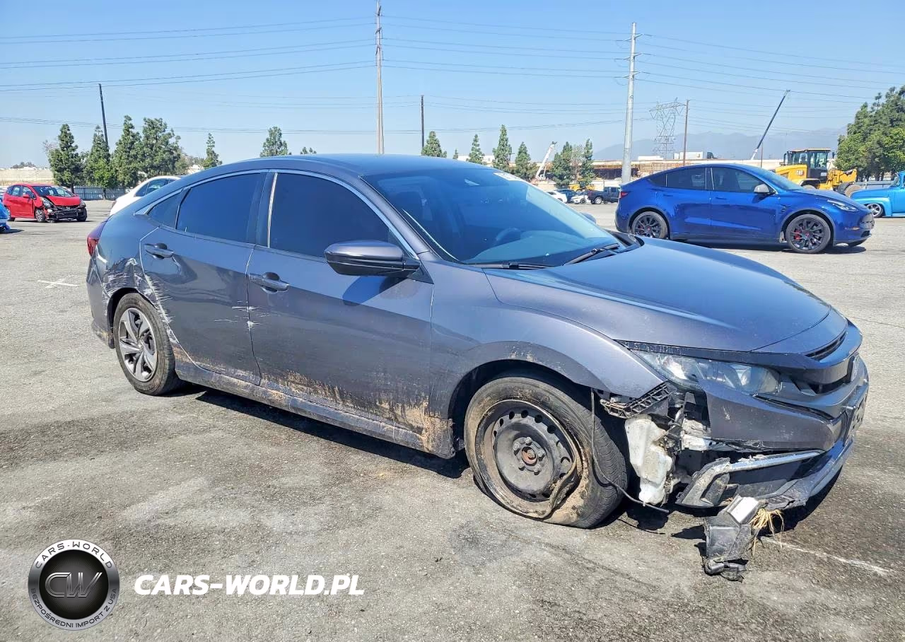 2020 Honda Civic Lx VIN:2HGFC2F66LH590389 - 4