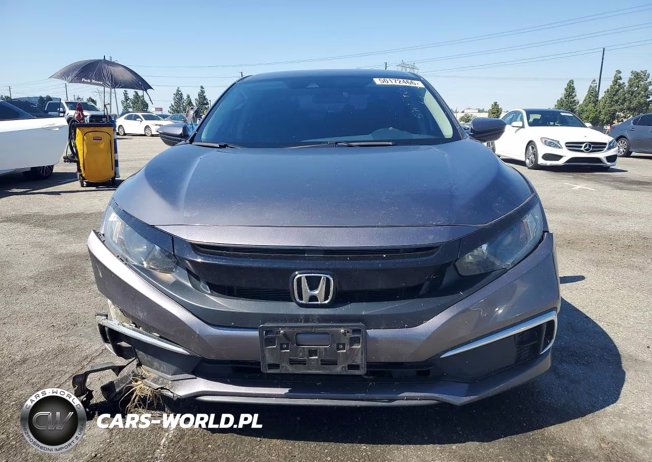 2020 Honda Civic Lx VIN:2HGFC2F66LH590389 - 5