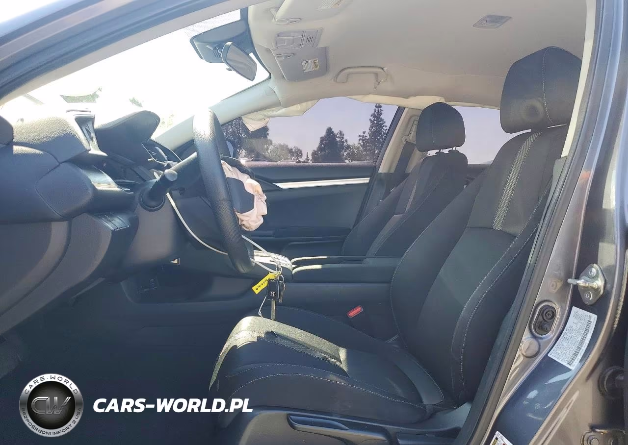 2020 Honda Civic Lx VIN:2HGFC2F66LH590389 - 7