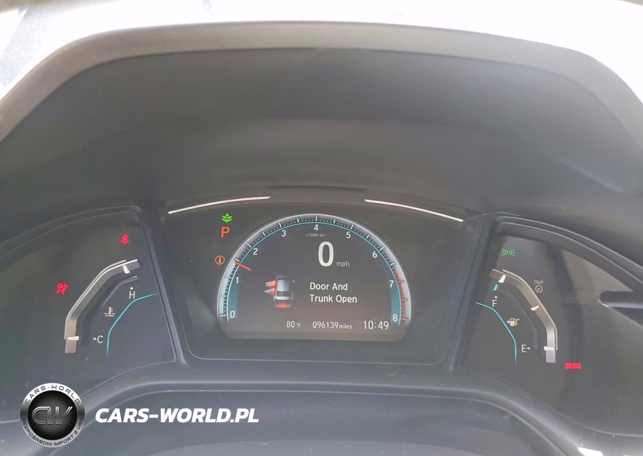 2020 Honda Civic Lx VIN:2HGFC2F66LH590389 - 9