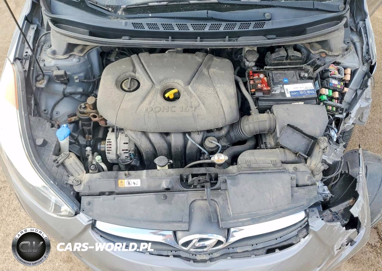 2013 Hyundai Elantra Gls VIN:5NPDH4AEXDH286556 - 11