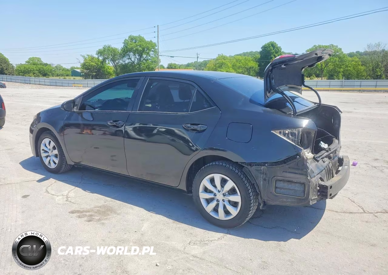 2015 Toyota Corolla Le VIN:2T1BURHE9FC459205 - 2