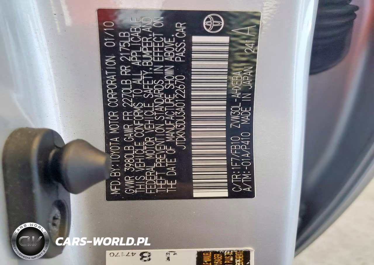 2010 Toyota Prius Iii VIN:JTDKN3DU3A0122670 - 12