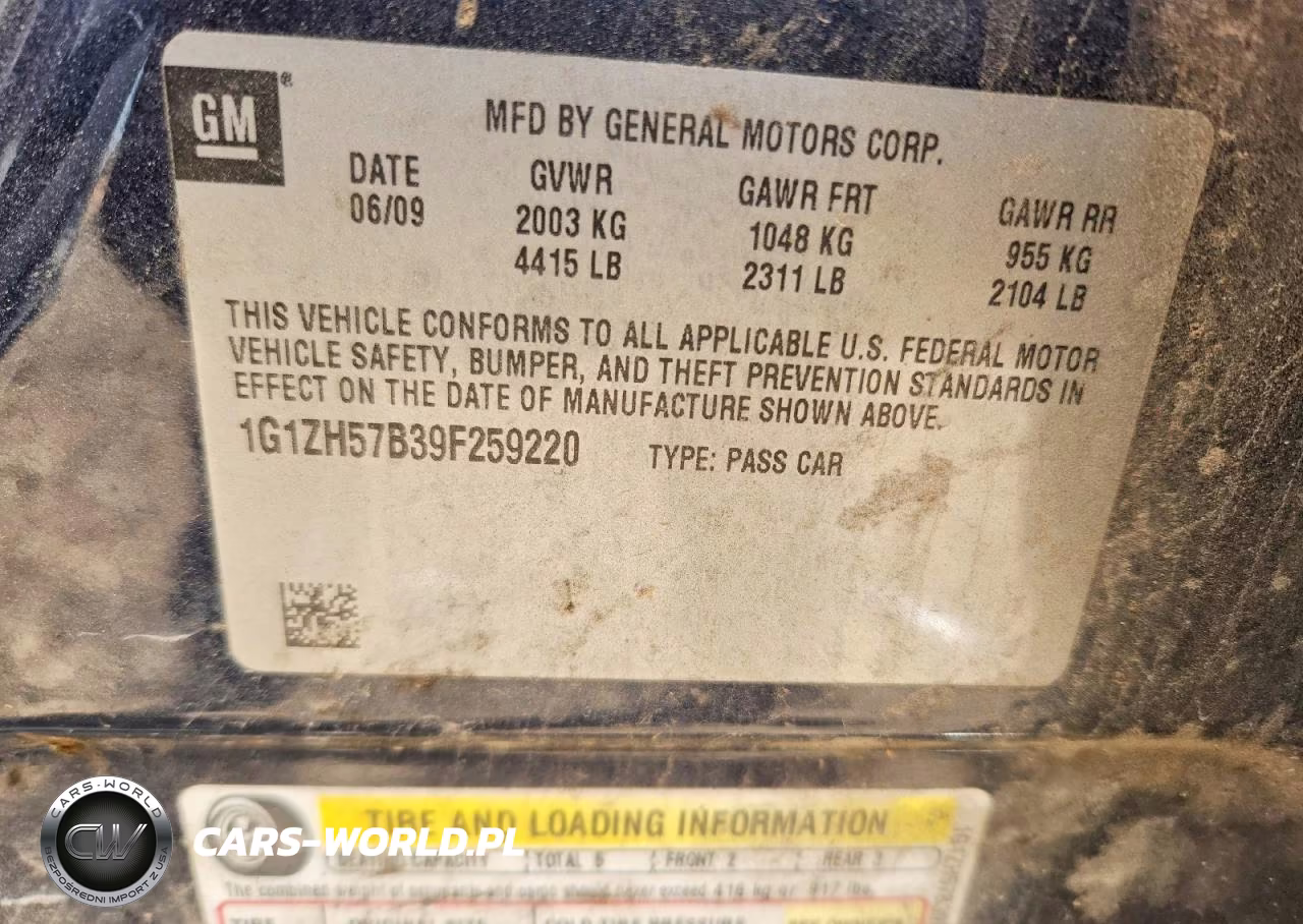 2009 Chevrolet Malibu 1Lt VIN:1G1ZH57B39F259220 - 12