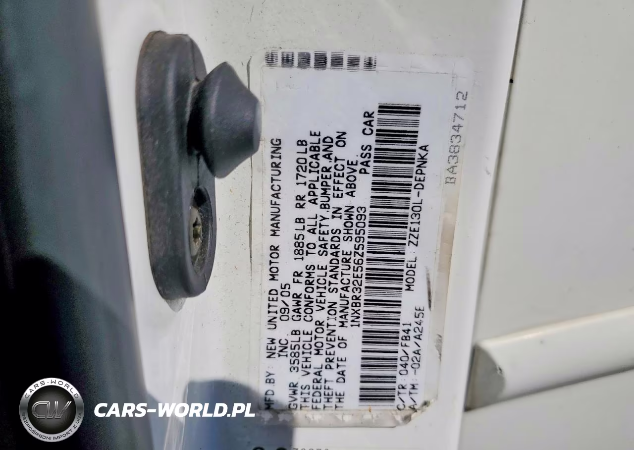 2006 Toyota Corolla VIN:1NXBR32E56Z595093 - 12