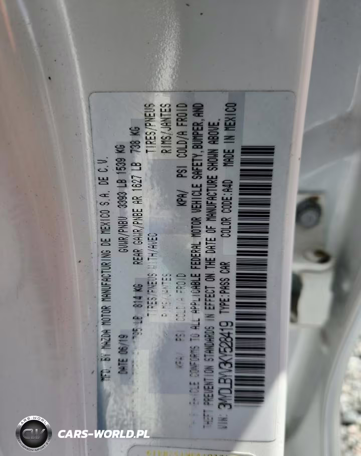 2019 Toyota Yaris L VIN:3MYDLBYV3KY528419 - 13