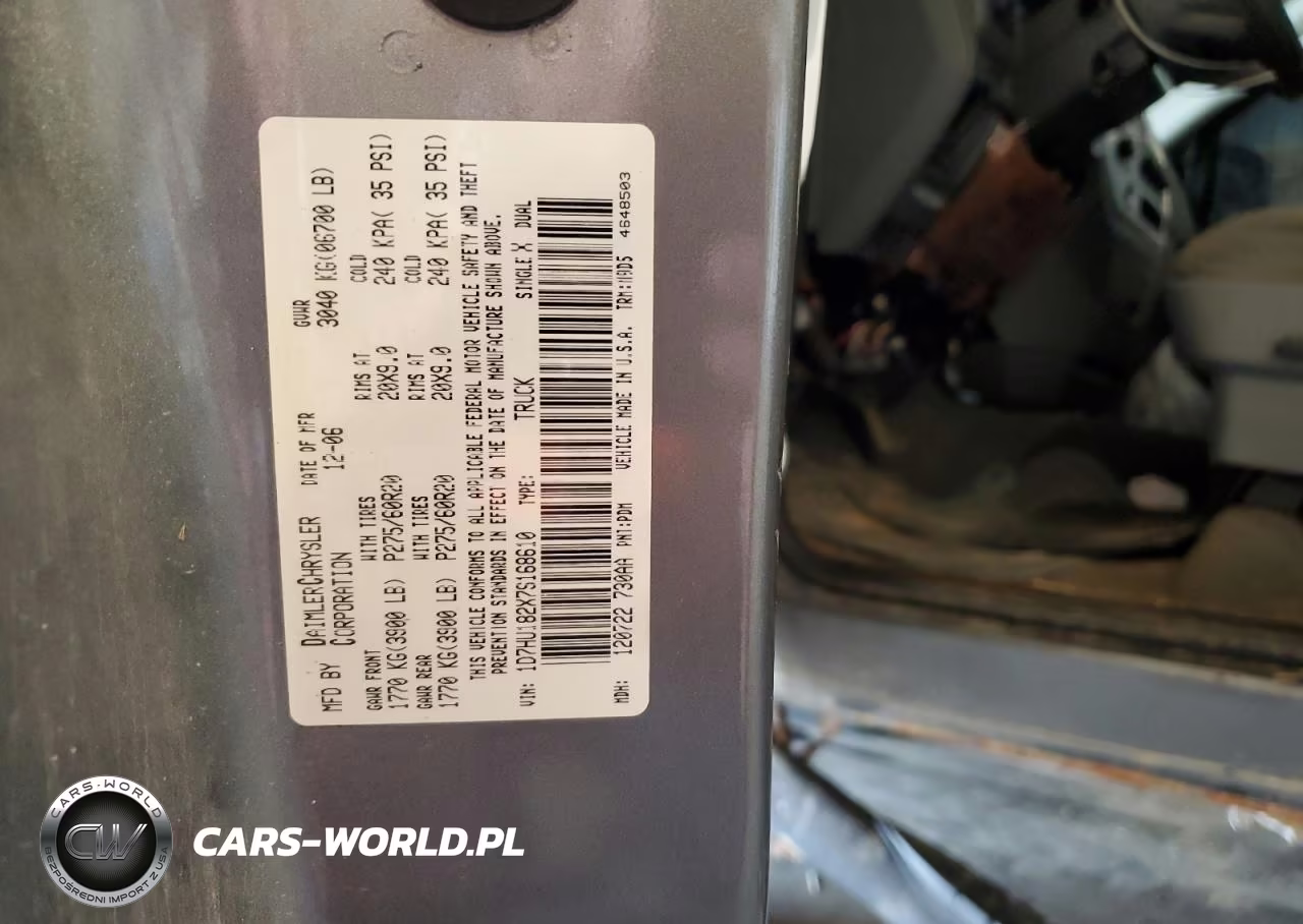 2007 Dodge Ram 1500 St VIN:1D7HU182X7S168610 - 12