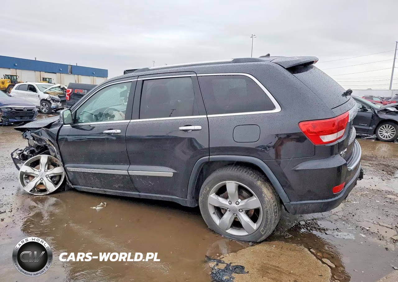 2012 Jeep Grand Cherokee Overland VIN:1C4RJFCT7CC262534 - 2