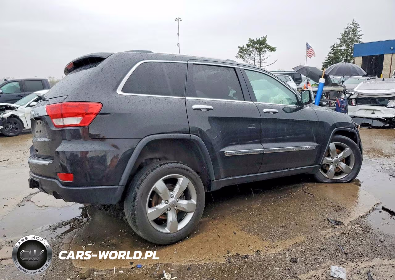 2012 Jeep Grand Cherokee Overland VIN:1C4RJFCT7CC262534 - 3
