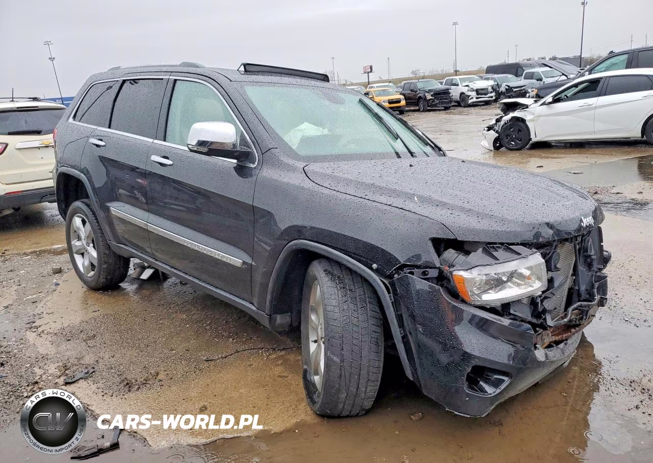 2012 Jeep Grand Cherokee Overland VIN:1C4RJFCT7CC262534 - 4