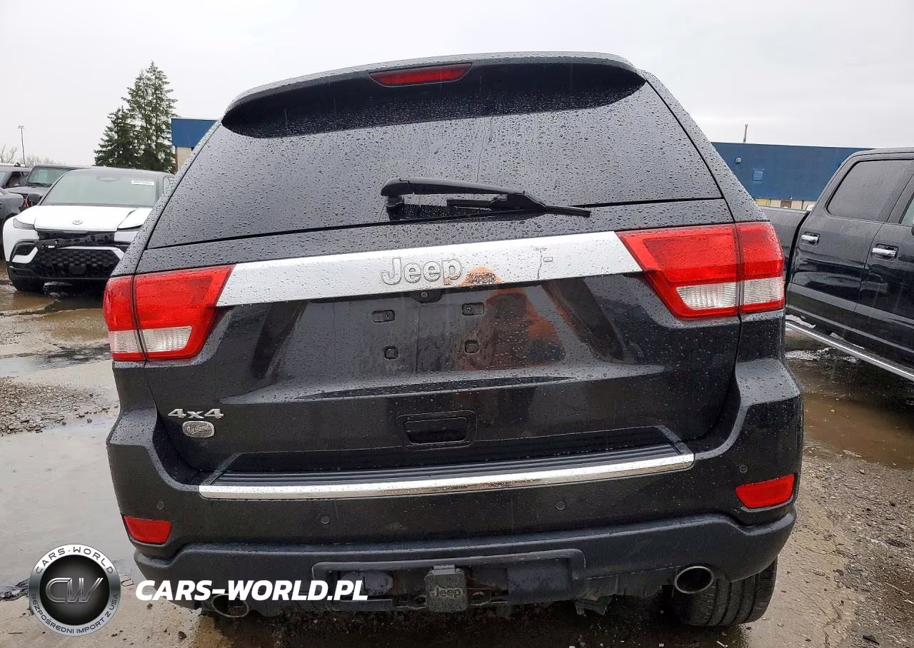 2012 Jeep Grand Cherokee Overland VIN:1C4RJFCT7CC262534 - 6