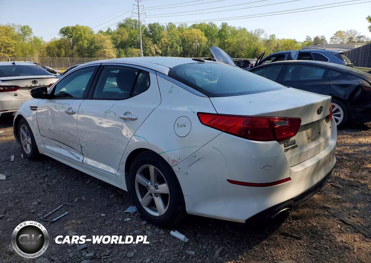 2015 Kia Optima Lx VIN:KNAGM4A75F5628084 - 2