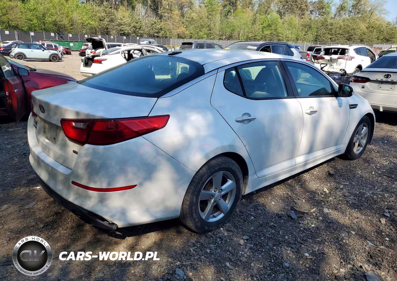 2015 Kia Optima Lx VIN:KNAGM4A75F5628084 - 3