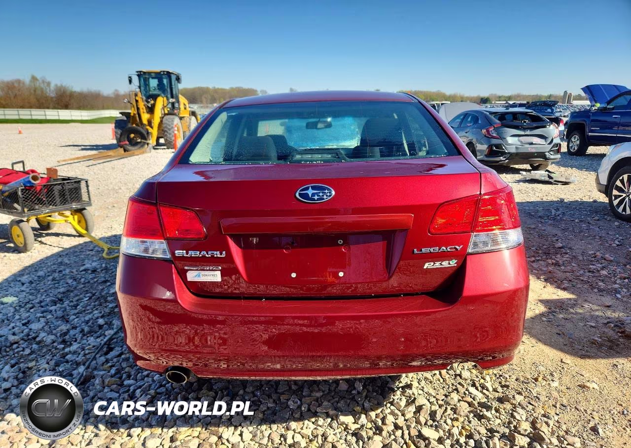 2011 Subaru Legacy 2.5I Premium VIN:4S3BMBC61B3242225 - 6