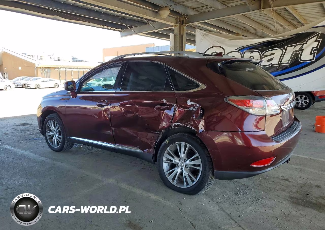 2014 Lexus Rx 350 Base VIN:2T2BK1BA3EC240666 - 2