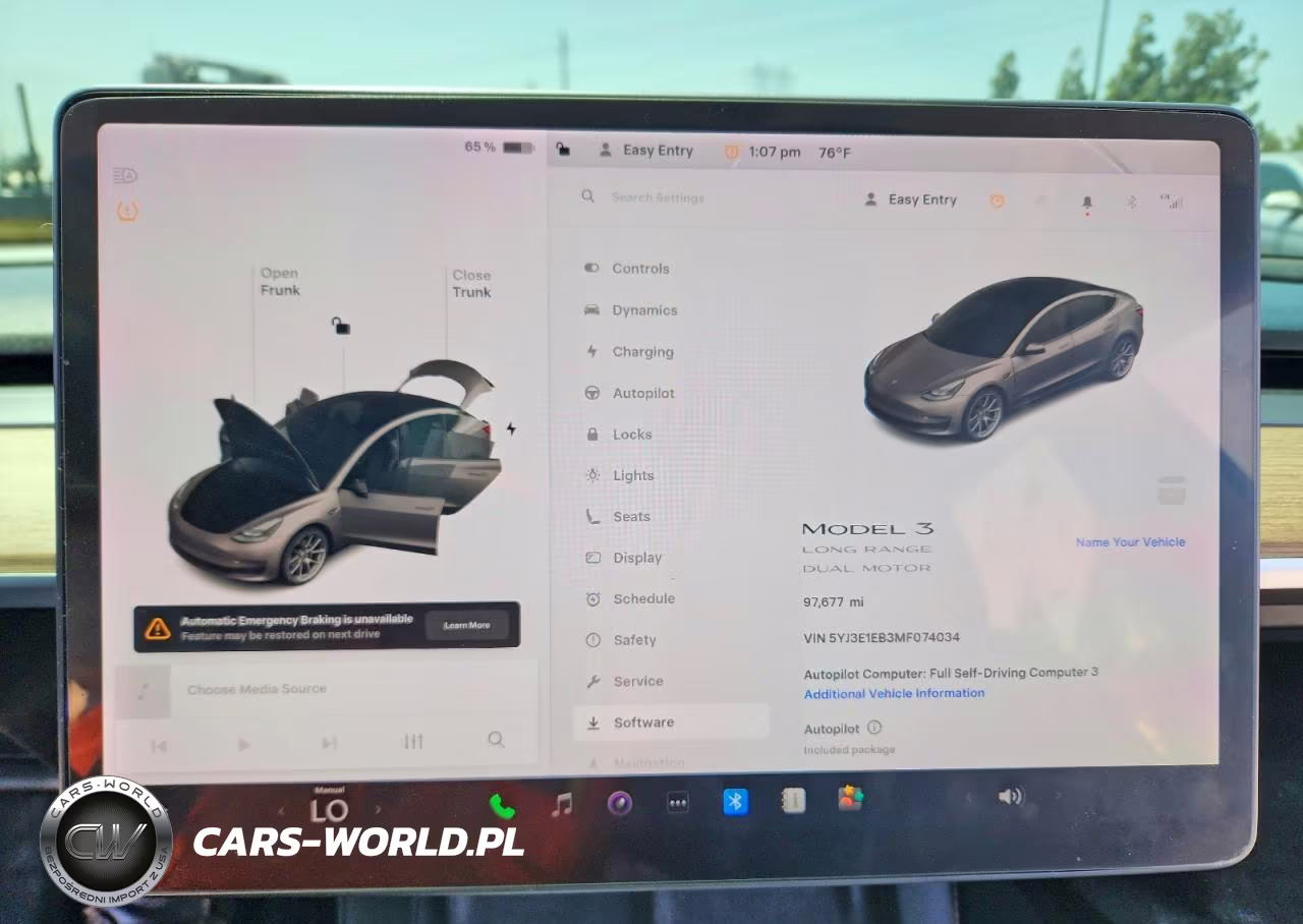 2021 Tesla Model 3 VIN:5YJ3E1EB3MF074034 - 9