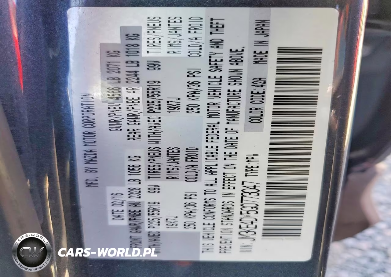 2016 Mazda Cx-5 Gt VIN:JM3KE4DY5G0773047 - 13