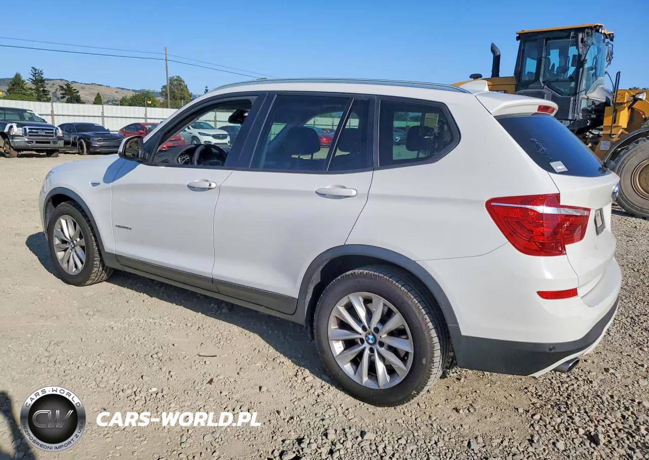 2015 BMW X3 xDrive28D VIN:5UXWY3C56F0E97917 - 2