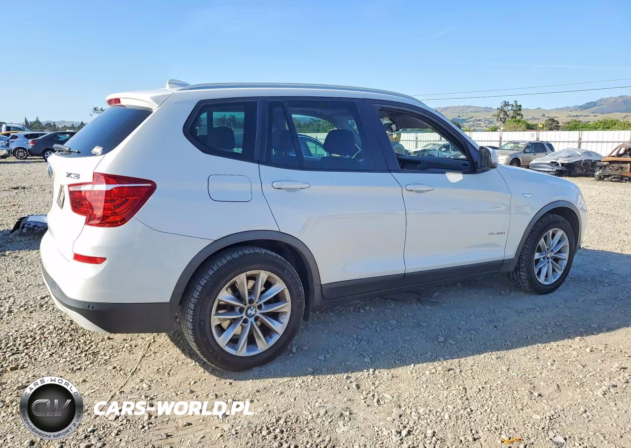2015 BMW X3 xDrive28D VIN:5UXWY3C56F0E97917 - 3