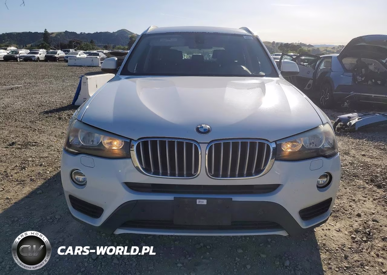 2015 BMW X3 xDrive28D VIN:5UXWY3C56F0E97917 - 5