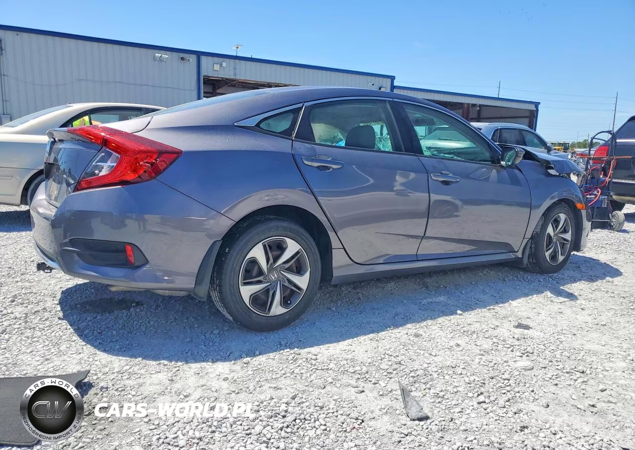 2020 Honda Civic Lx VIN:19XFC2F63LE012535 - 3