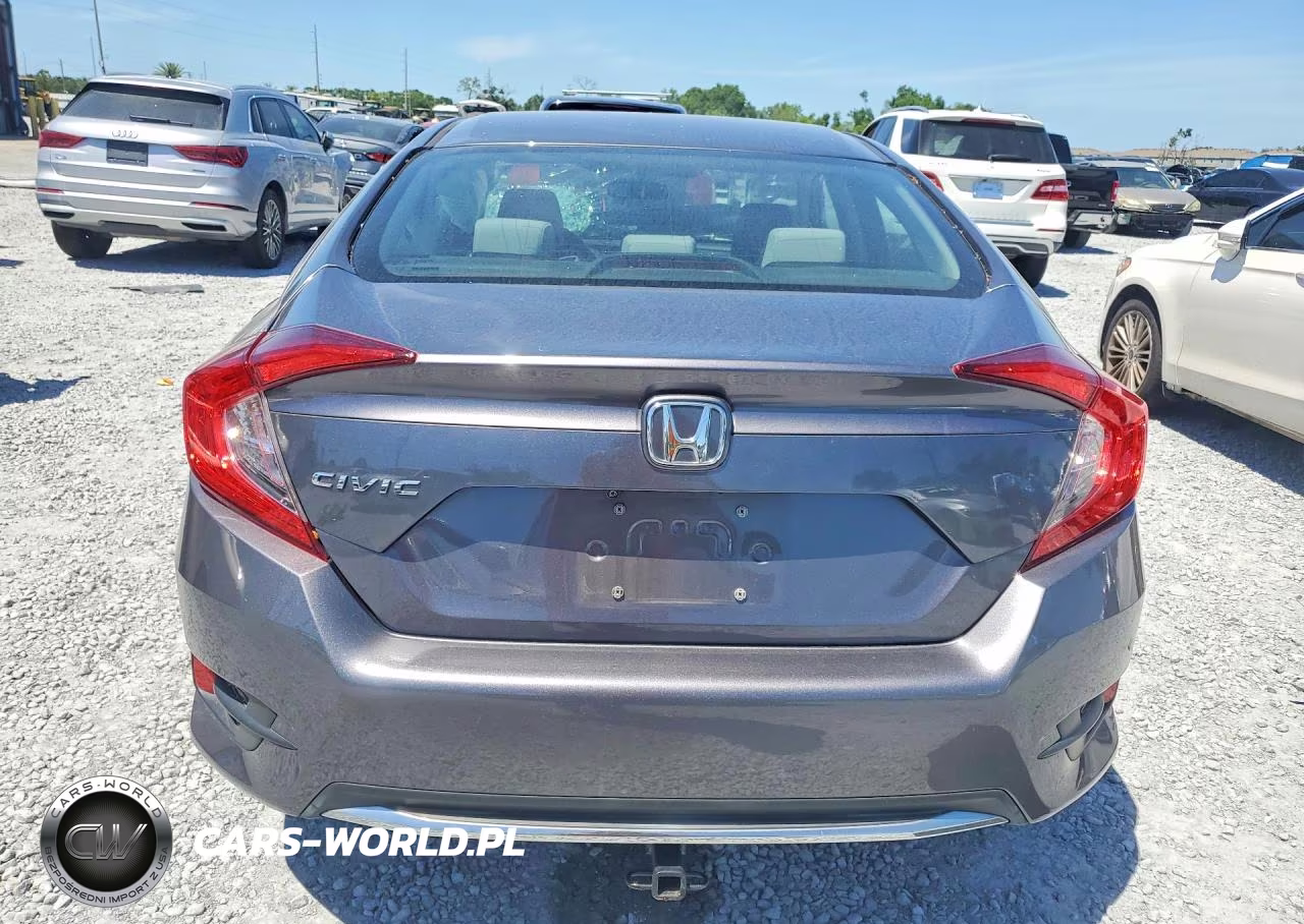 2020 Honda Civic Lx VIN:19XFC2F63LE012535 - 6