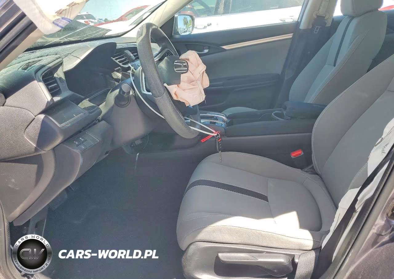 2020 Honda Civic Lx VIN:19XFC2F63LE012535 - 7
