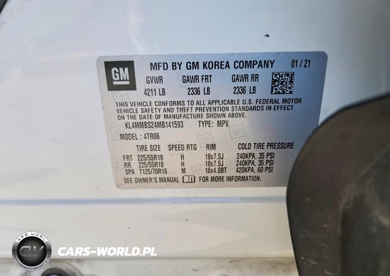 2021 Buick Encore Gx Preferred VIN:KL4MMBS24MB141593 - 14