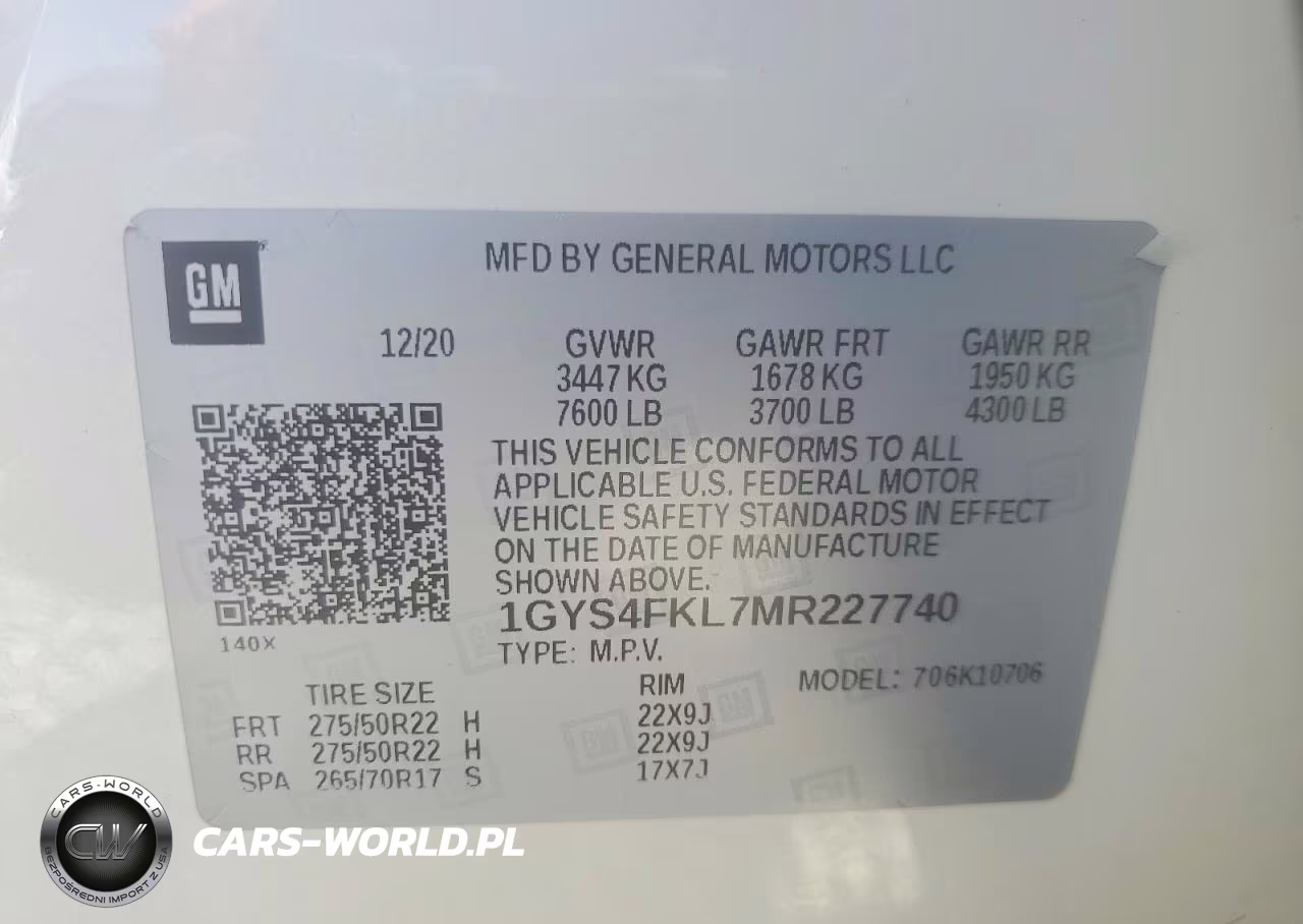 2021 Cadillac Escalade Sport VIN:1GYS4FKL7MR227740 - 14