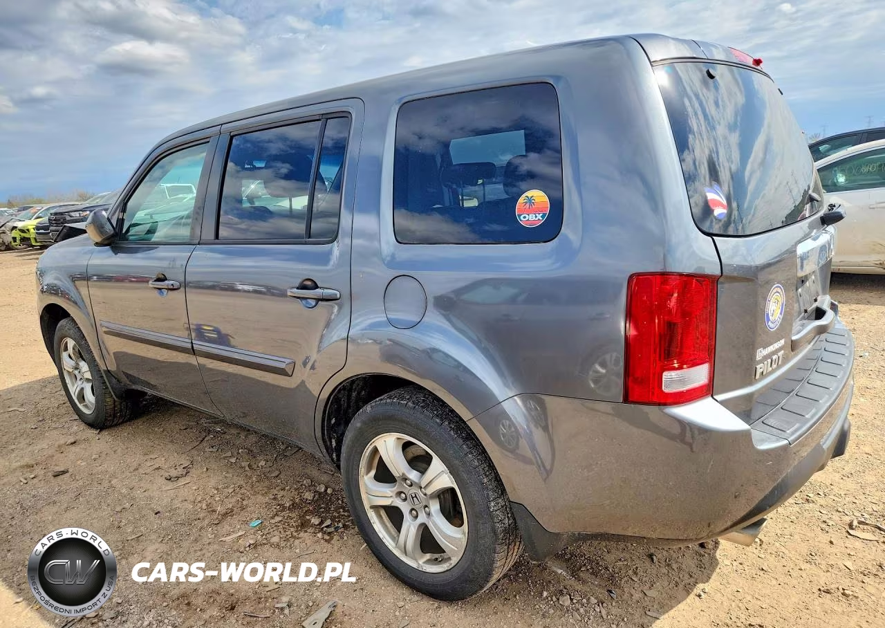 2013 Honda Pilot Exl VIN:5FNYF3H52DB023290 - 2