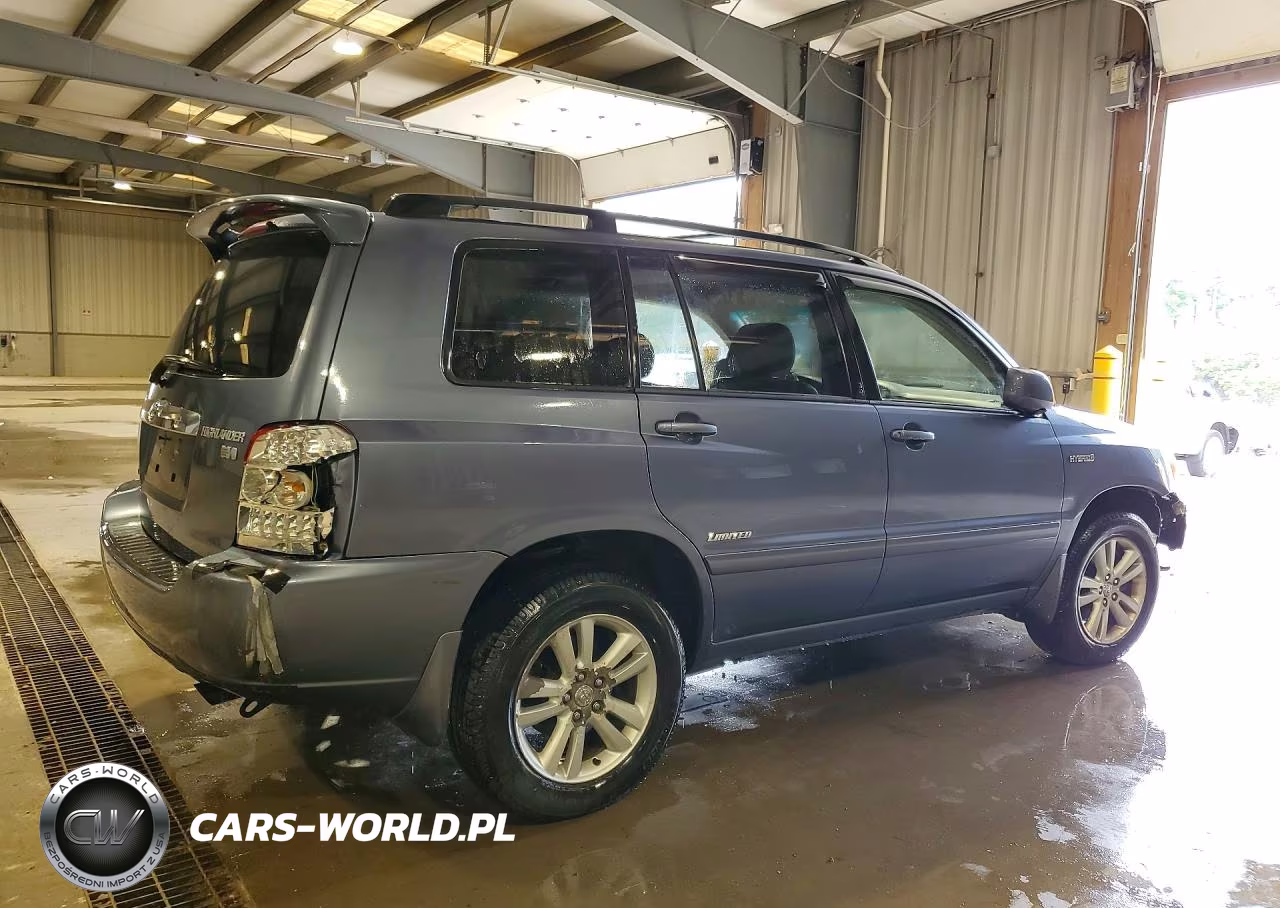 2006 Toyota Highlander Hybrid VIN:JTEEW21A460020621 - 3
