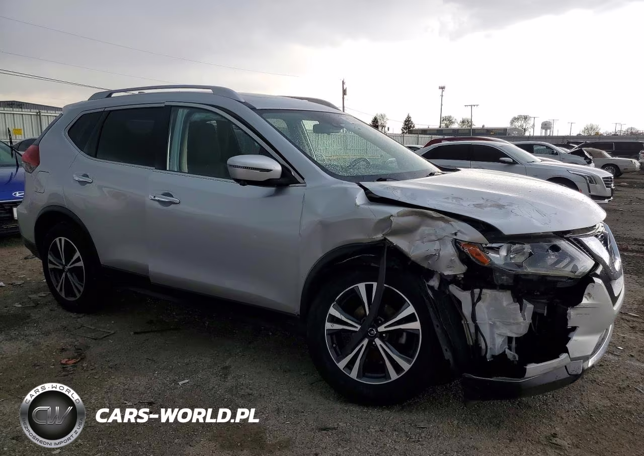 2019 Nissan Rogue Sv VIN:JN8AT2MVXKW383009 - 4