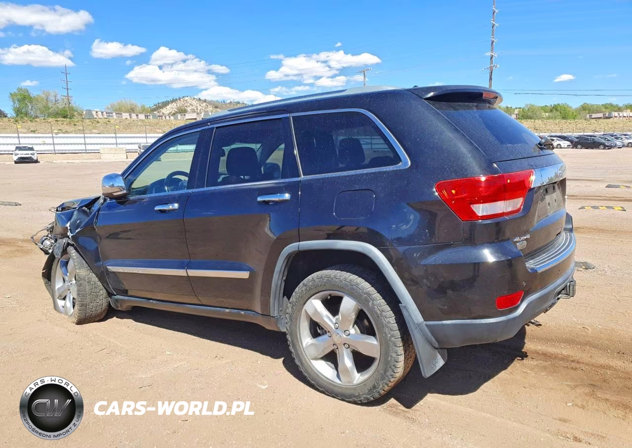 2011 Jeep Grand Cherokee Overland VIN:1J4RR6GG1BC624680 - 2