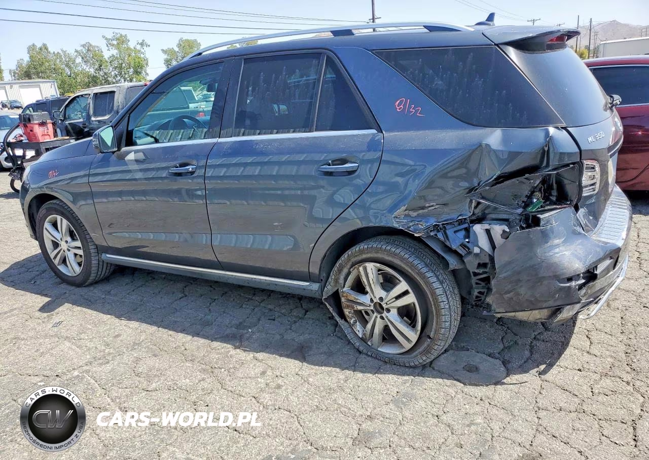 2014 Mercedes-Benz Ml 350 VIN:4JGDA5JBXEA334934 - 2