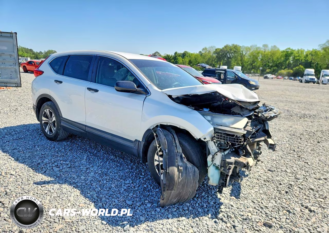 2017 Honda Cr-V Lx VIN:5J6RW5H31HL005858 - 4