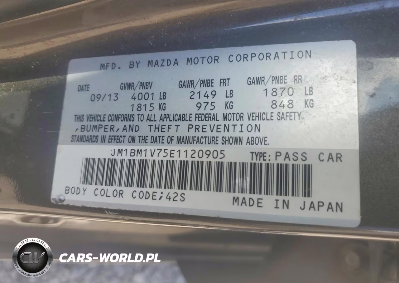 2014 Mazda 3 Touring VIN:JM1BM1V75E1120905 - 12