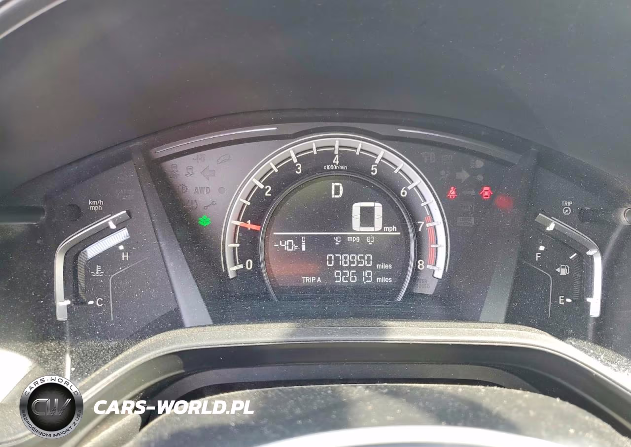 2017 Honda Cr-V Lx VIN:2HKRW6H34HH218531 - 9