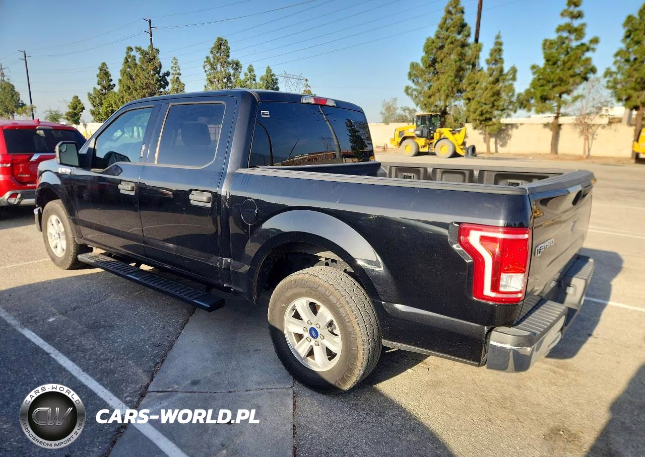 2017 Ford F150 Supercrew VIN:1FTEW1C88HFA12241 - 2