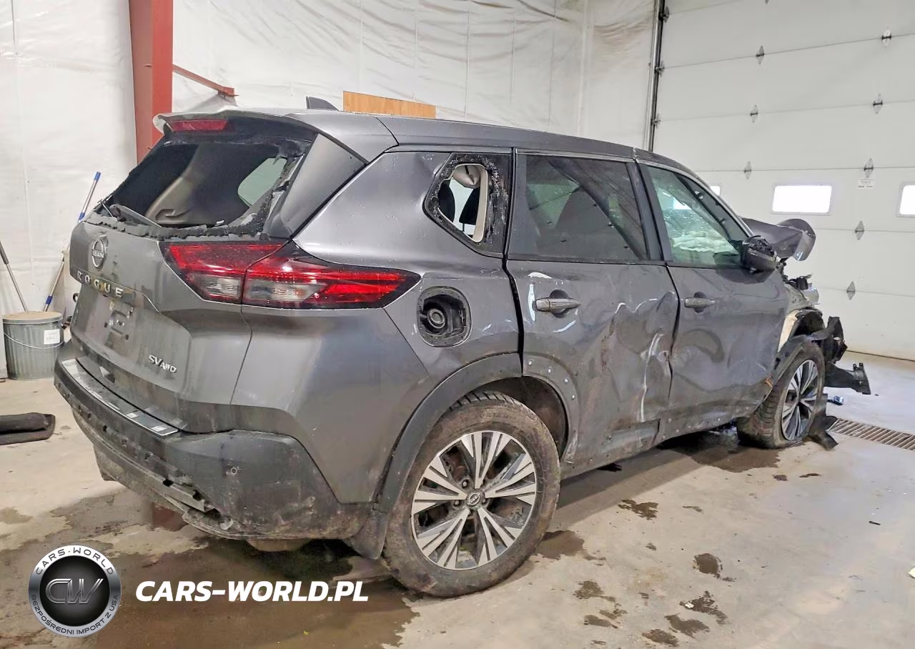 2022 Nissan Rogue Sv VIN:5N1BT3BB5NC683265 - 3