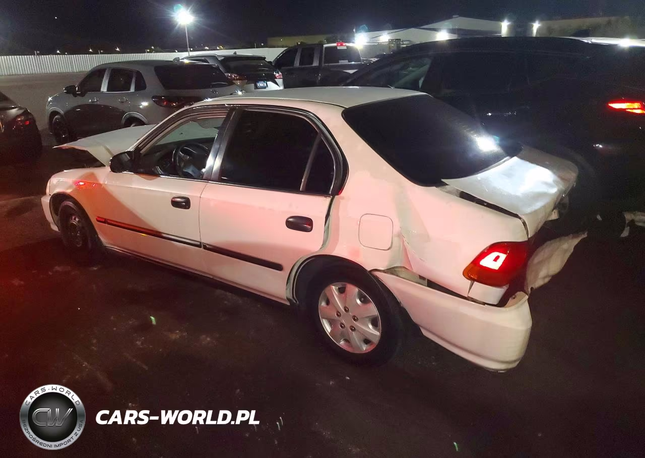 1998 Honda Civic Lx VIN:2HGEJ6679WH601262 - 2