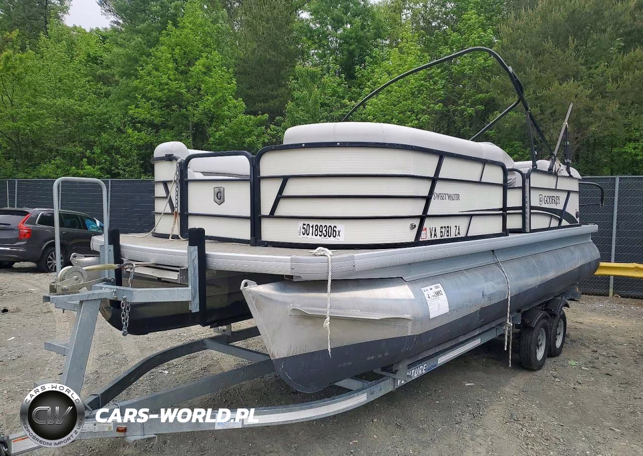 2021 Sweetwater Boat And Trailer VIN:GDY62339G121 - 2