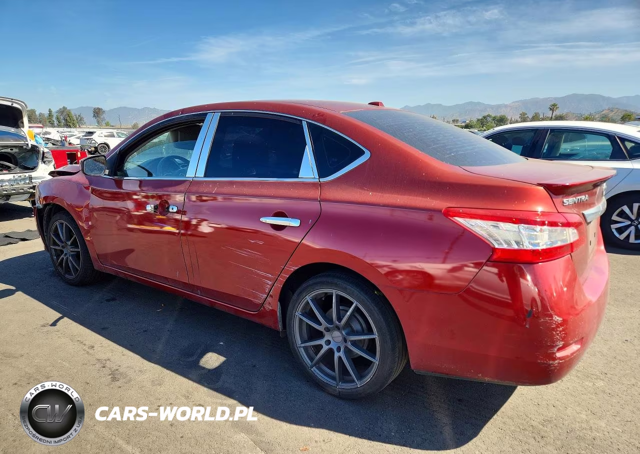 2015 Nissan Sentra Sv VIN:3N1AB7AP5FY370977 - 2