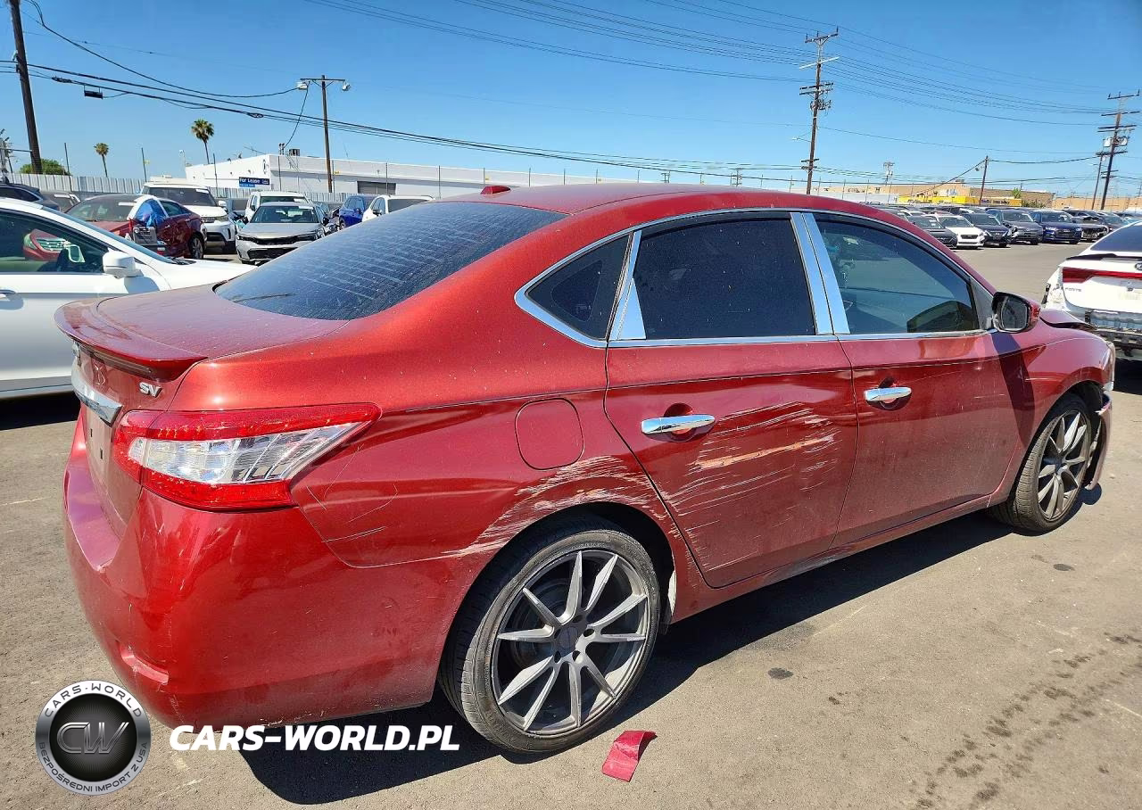 2015 Nissan Sentra Sv VIN:3N1AB7AP5FY370977 - 3